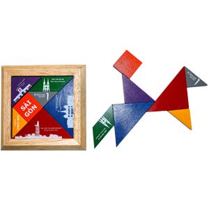 Đồ chơi xếp hình Tangram